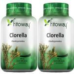 Kit 2X Clorella 400mg - 60 C�psulas - Fitoway
