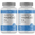 Kit 2X Cloreto de Magn�sio P.A - 60 C�psulas - Lauton Nutrition