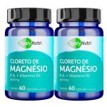 Kit 2X Cloreto de Magn�sio P.A. + Viatmina B6 - 60 C�psulas - QualyNutri