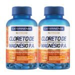 Kit 2X Cloreto de Magn�sio PA - 100 Comprimidos - Catarinense Nutri��o
