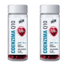 Kit 2X Coenzima Q10 100mg - 30 C�psulas - Shark Pro