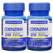 Kit 2X Coenzima Q10 100mg - 30 C�psulas Soft Gel - Catarinense