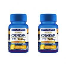 Kit 2X Coenzima Q10 100mg � 60 C�psulas - Catarinense Nutri��o