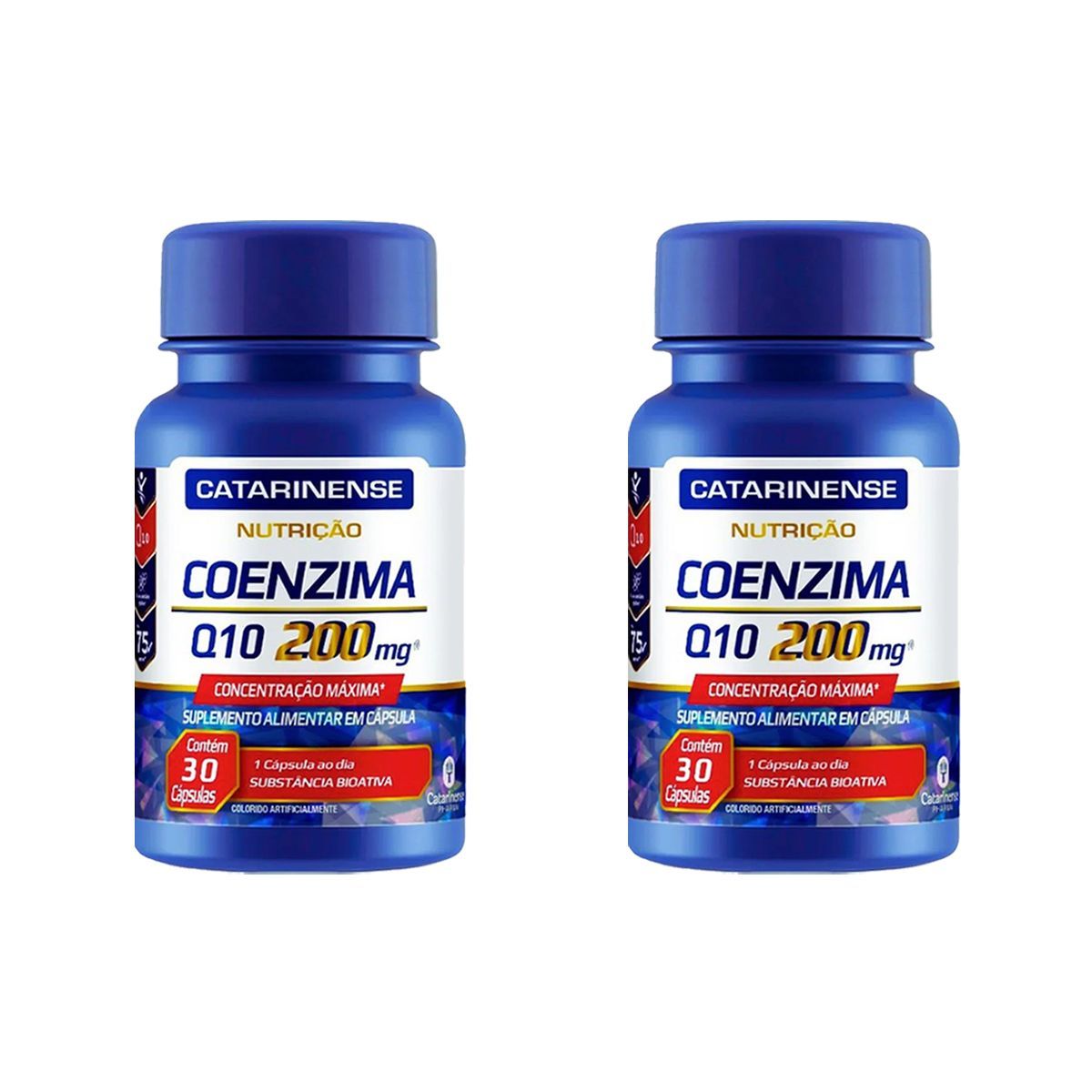 Kit 2X Coenzima Q10 - 200mg 30 C�psulas - Catarinense Nutri��o