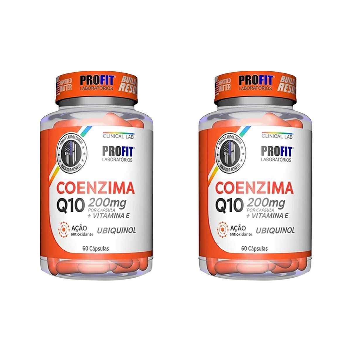 Kit 2X Coenzima Q10 200mg - 60 C�psulas - ProFit