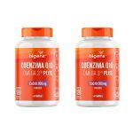 Kit 2X Coenzima Q10 200mg + Omega 3 - 120 C�psulas - Bigens