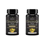 Kit 2X Coenzima Q10 200mg + Vitamina E - 60 C�psulas 650mg - Bioklein