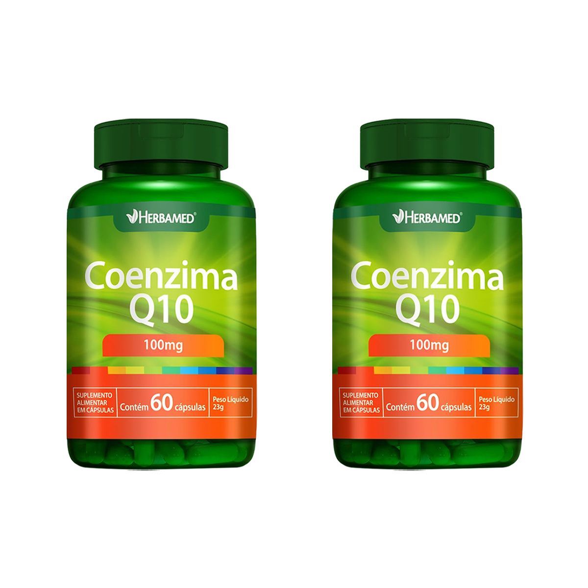 Kit 2X Coenzima Q10 - 60 C�psulas - Herbamed