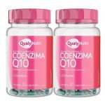 Kit 2X Coenzima Q10 Com Col�geno - 30 C�psulas - QualyNutri