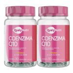 Kit 2X Coenzima Q10 Com Vitaminas - 30 C�psulas - QualyNutri