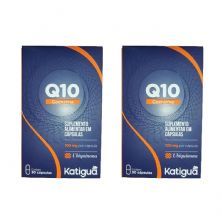 Kit 2X Coenzima Q10 Ubiquinona 100mg - 30 C�psulas - Katigu�