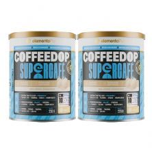 Kit 2X CoffeeDop SuperCaf� - 220g Beijinho - ElementoPuro