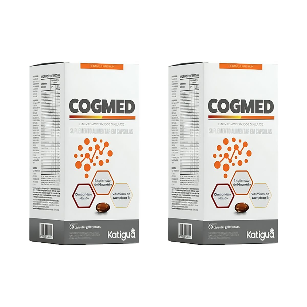 Kit 2X Cogmed - 60 C�psulas - Katigu�