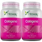 Kit 2X Colageno 300mg - 180 C�psulas - Fitoway