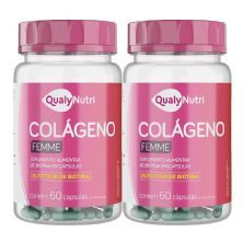 Kit 2X Col�geno Femme - 60 C�psulas - QualyNutri