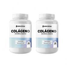 Kit 2X Col�geno Hidrolisado - 120 C�psulas - NewNutrition
