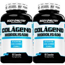 Kit 2X Col�geno Hidrolisado - 60 C�psulas - Body Nutry