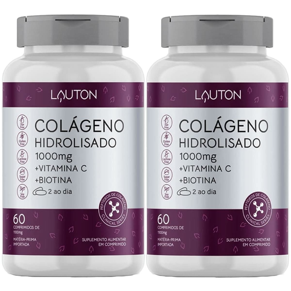 Kit 2X Colageno Hidrolisado - 60 Comprimidos - Lauton Nutrition