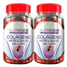 Kit 2X Col�geno Hidrolisado Gel Caps - 60 C�psulas - Nutrends
