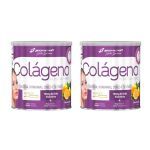 Kit 2X Col�geno Hidrolisado Nutri Science - 200g Lim�o com Clorofila - BodyAction