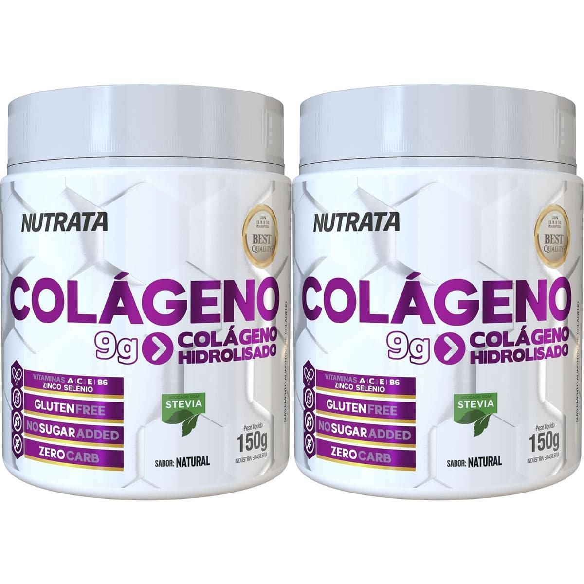 Kit 2X Col�geno Only Women - 150g Natural - Nutrata