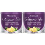 Kit 2X Col�geno Skin - 200g Abacaxi com Hortel� - Sanavita