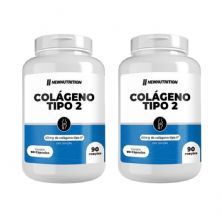 Kit 2X Col�geno Tipo 2 40mg - 90 C�psulas - NewNutrition