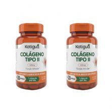 Kit 2X Col�geno Tipo II 40mg - 30 C�psulas - Katigu�