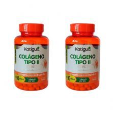 Kit 2X Col�geno Tipo II 40mg - 90 C�psulas - Katigu�