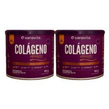 Kit 2X Col�geno Verisol - 150g Frutas Tropicais - Sanavita