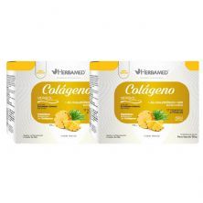 Kit 2X Col�geno Verisol - 30 Sach�s 5g Abacaxi - Herbamed