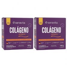 Kit 2X Col�geno Verisol - 30 Sach�s de 5g Frutas Tropicais - Sanavita