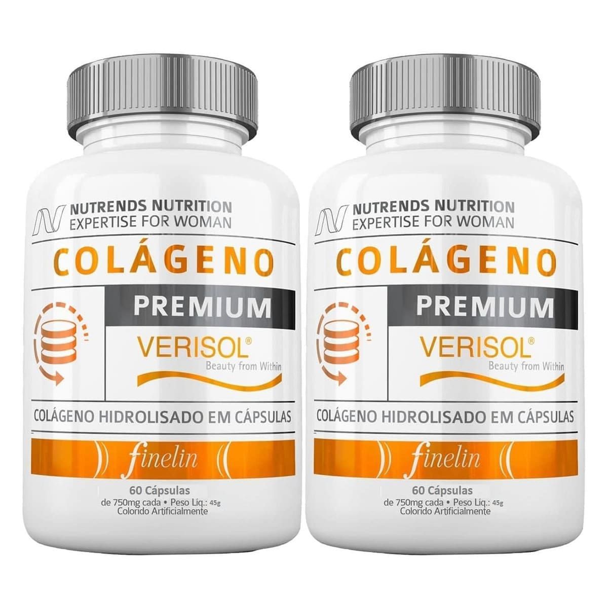 Kit 2X Col�geno Verisol Premium - 60 C�psulas - Nutrends