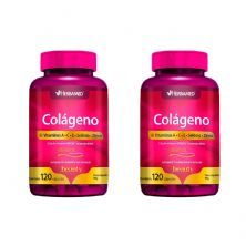 Kit 2X Col�geno Verisol + Vitaminas e Minerais - 120 C�psulas - Herbamed