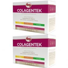 Kit 2X Colagentek - 30 Sach�s 10g Sabores Sortidos - Vitafor