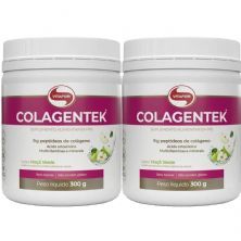 Kit 2X Colagentek - 300g Ma�� Verde - Vitafor