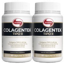 Kit 2X Colagentek Tipo II - 60 C�psulas - Vitafor