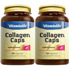 Kit 2X Collagen Caps Col�geno - 60 C�psulas - VitaminLife