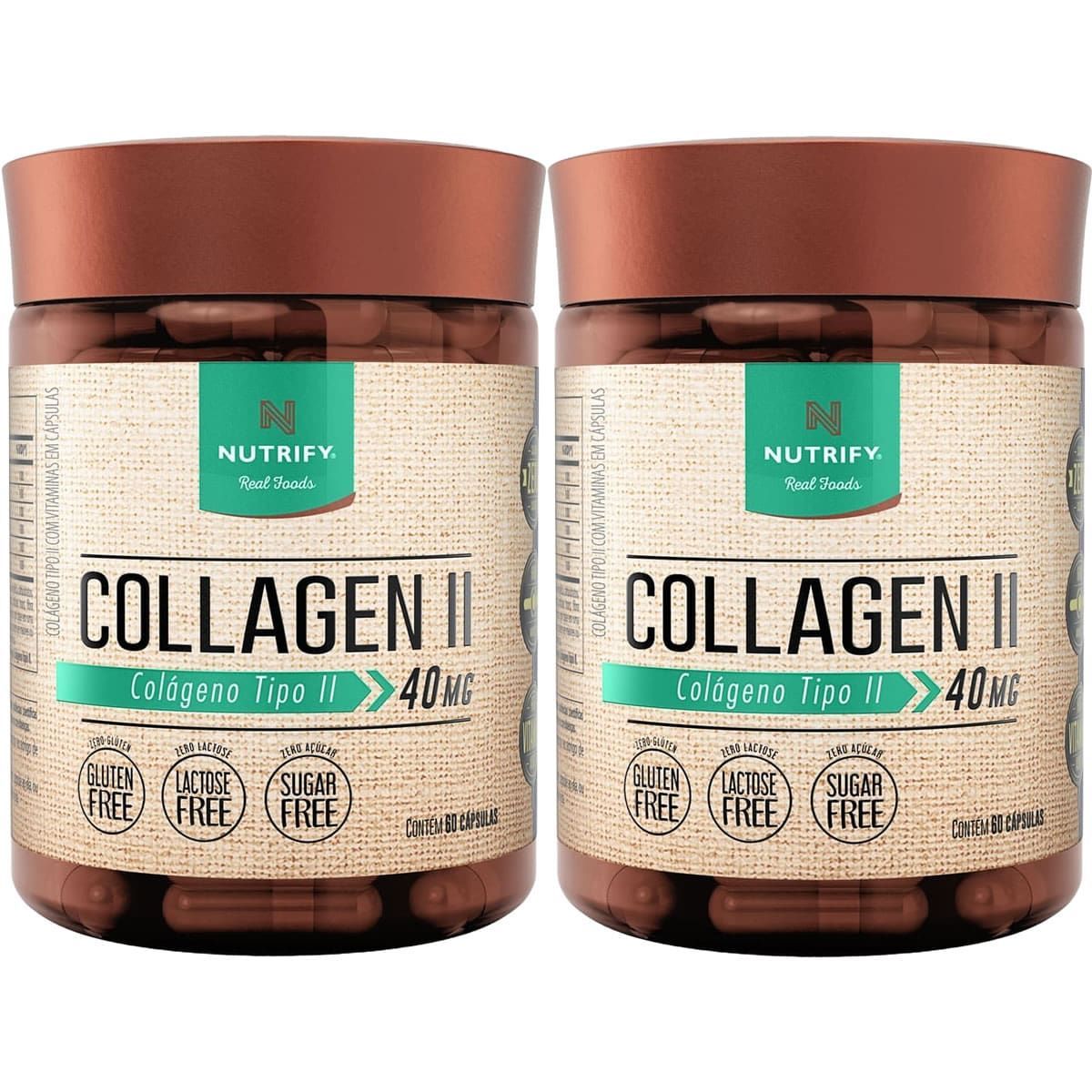 Kit 2X Collagen II - 60 C�psula - Nutrify