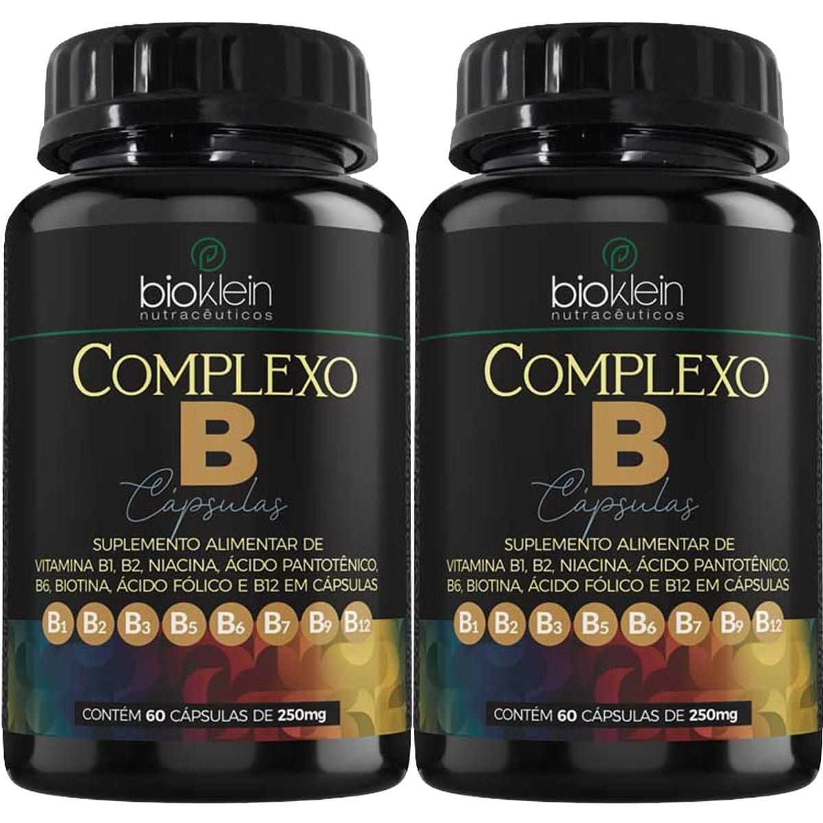 Kit 2X Complexo B - 60 C�psulas - Bioklein
