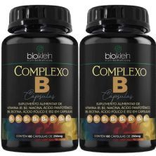 Kit 2X Complexo B - 60 C�psulas - Bioklein