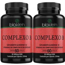 Kit 2X Complexo B - 60 C�psulas - Bioklein