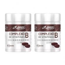 Kit 2X Complexo B - 60 C�psulas - Body Action