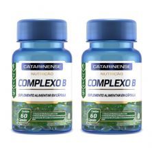Kit 2X Complexo B - 60 C�psulas - Catarinense Nutri��o