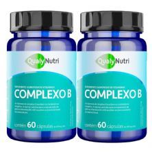 Kit 2X Complexo B - 60 C�psulas - QualyNutri