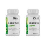 Kit 2X Complexo B-8 - 30 C�psulas - Dux Nutrition