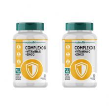 Kit 2X Complexo B com Vitamina C e Zinco - 60 Comprimidos - Nutral�n