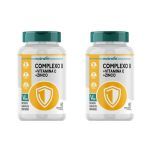 Kit 2X Complexo B com Vitamina C e Zinco - 60 Comprimidos - Nutral�n