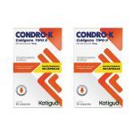 Kit 2X Condro-K Col�geno Tipo II - 90 C�psulas - Katigu�