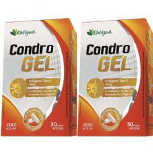 Kit 2X Condrogel Col�geno Tipo II - 30 C�psulas - Katigu�
